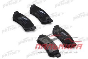КОЛОДКИ ТОРМОЗНЫЕ CHEVROLET LACETTI 03-06/DAEWOO NUBIRA ЗАДНИЕ