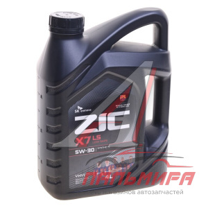 яяя МАСЛО МОТОРНОЕ "ZIC A+" 5W/30 (4Л. П/СИН.)