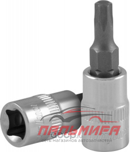 ГОЛОВКА С ВСТАВКОЙ TORX 1/4" T-30 OMBRA 114330