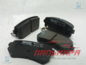 Колодки тормозные задние Mando MPH35 