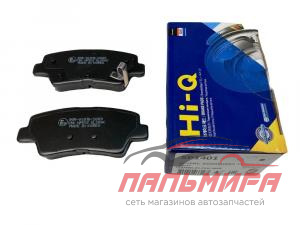 Колодки тормозные дисковые задние HYUNDAI SOLARIS (RB) (2010- ), KIA RIO