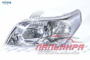 ФАРА ПЕРЕДНЯЯ ЛЕВАЯ БЕЗ КОРРЕКТОРА CHEVROLET (AVEO T250 SEDAN)