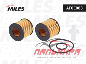 ФИЛЬТР МАСЛЯНЫЙ TOYOTA COROLLA (E150, E180) 08-, RAV 4 08-, YARIS 09-, AVENSIS 07-, CH-R 16- MILES A