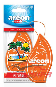 ОСВЕЖИТЕЛЬ ПОДВЕСНОЙ "AREON" REFRESHMENT РАЙ