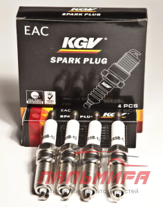 СВЕЧИ KGV TR5B13 ГАЗ ДВ. КРАЙСЛЕР FORD FOCUS I, II, III, FUSION; MAZDA 6 (GG,GH) (4 ШТ.)