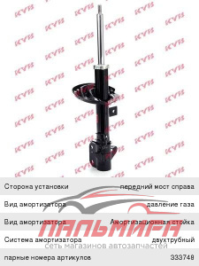 АМОРТИЗАТОР 333747