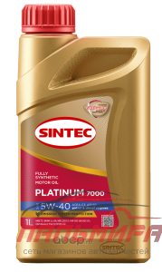 МАСЛО МОТОРНОЕ "SINTEC" PLATINUM 7000 5W/40 SP, C3 (1Л. СИН.)