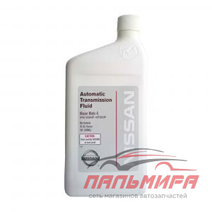 МАСЛО ТРАНСМИССИОННОЕ "NISSAN" ATF S (0.946МЛ) USA