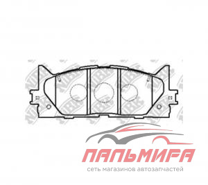 КОЛОДКИ ТОРМОЗНЫЕ ДИСКОВЫЕ ПЕРЕДНИЕ PN1521
