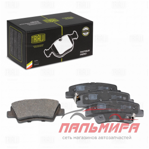 КОЛОДКИ ТОРМОЗНЫЕ ЗАДНИЕ PF4040 TRIALLI