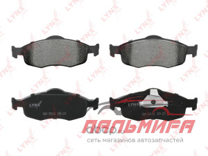 КОЛОДКИ ТОРМОЗНЫЕ ПЕРЕДНИЕ BD-3011