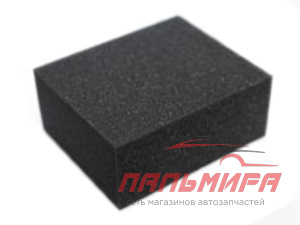 IT-0453 ГУБКА ЧЕРНАЯ ХИМОСТОЙКАЯ 120*100*50 ММ GRASS/1 ШТ(200 ШТ)					