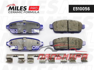Колодки тормозные задние (Смесь CERAMIC серия PRO) CHEVROLET CRUZE 09-/ORLANDO 11-/OPEL ASTRA J 10- 