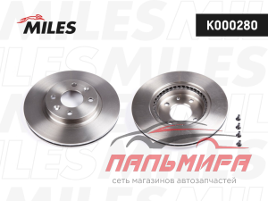 ДИСК ТОРМОЗНОЙ RENAULT LOGAN/SANDERO ПЕРЕДНИЙ ВЕНТ