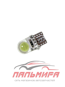 ЛАМПА СВЕТОДИОДНАЯ W5W 12V "NORD YADA" T10 2 LED COB 6 ММ БЕЛЫЙ