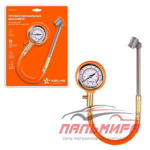 МАНОМЕТР ШИН "AIRLINE APR-M-03" 10 АТМОСФЕР (ПРОФЕССИОНАЛЬНЫЙ)