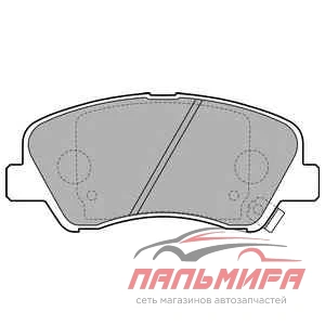 КОЛОДКИ ДИСКОВЫЕ ПЕPЕДНИЕ HYUNDAI SOLARIS 10/KIA RIO