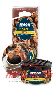 ОСВЕЖИТЕЛЬ "AREON" (KEN) КОФЕ