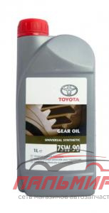 МАСЛО ТРАНСМИССИОННОЕ СИНТЕТИЧЕСКОЕ "TOYOTA" 75W/90 (1Л.)