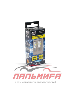 ЛАМПА СВЕТОДИОДНАЯ 12V 5W 5 SMD БЕЗ ЦОКОЛЯ БЕЛАЯ 5730 2ШТ В БЛИСТЕРЕ