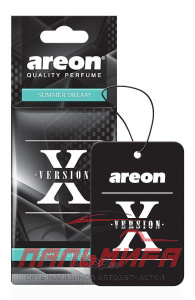 ОСВЕЖИТЕЛЬ "AREON" X-VERSION ЛЕТНЯЯ МЕЧТА BLACK (КАРТОН)