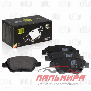 КОЛОДКИ ТОРМОЗНЫЕ ПЕPЕДНИЕ OPEL CORSA D 06-/FIAT DOBLO 01-/PANDA 04-