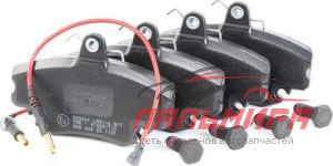 КОЛОДКИ ТОРМОЗНЫЕ ДИСКОВЫЕ LADA LARGUS, LOGAN, SANDERO