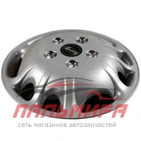 КОЛПАКИ КОЛЕСНЫЕ R16 БЕЛЫЙ "JESTIC" МЕРКУРИЙ (2 ШТ.) (ГАЗ-3302, ПЕРЕДНИЕ)