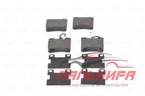 КОЛОДКИ ТОРМОЗНЫЕ ДИСКОВЫЕ ЗАДН PEUGEOT: 406 (8B) 1.8 16V/2.0/2.0 16V/2.0 16V HPI/2.0