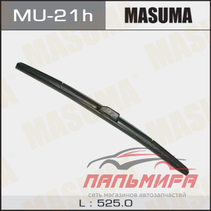ЩЕТКА СТЕКЛООЧИСТИТЕЛЯ 52,5 СМ ГИБРИДНАЯ "MASUMA" (КРЮК) БОКОВОЕ