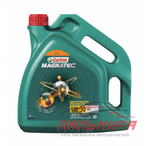 МАСЛО МОТОРНОЕ "CASTROL MAGNATEC STOP-START" SN/CF 5W30  (4Л. СИНТ.)