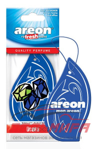 ОСВЕЖИТЕЛЬ ПОДВЕСНОЙ "AREON" REFRESHMENT (ОКЕАН)