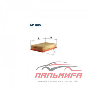 ФИЛЬТР ВОЗДУШНЫЙ A6/A80/A100/VW PASSAT (B3/B4) 82-97