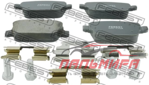 Колодки задние FORD FOCUS II CB4 2008-2011 2101-CA2R
