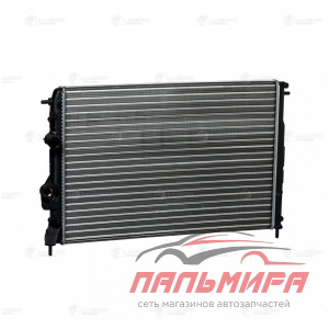 РАДИАТОР ОХЛАЖДЕНИЯ RENAULT MEGANE/SCENIC I (98-) M/A A/C+ (LRC 0942)