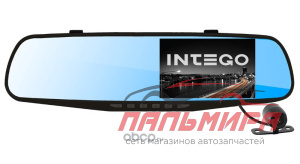 ВИДЕОРЕГИСТРАТОР INTEGO VX-410MR (ЗЕРКАЛО С ВЫНОСНОЙ КАМЕРОЙ)