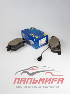 (!!!) КОЛОДКИ ТОРМ. ПЕРЕДНИЕ  PEUGEOT 206,207,307CTIROEN C3, C4