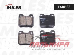 Колодки тормозные OPEL OMEGA A/B VECTRA B/SAAB 900 93-98/9-3 98-03/9-5 задние || MILES