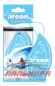 ОСВЕЖИТЕЛЬ "AREON" MON AREON "MIAMI BEACH/ПЛЯЖ МАЙЯМИ"