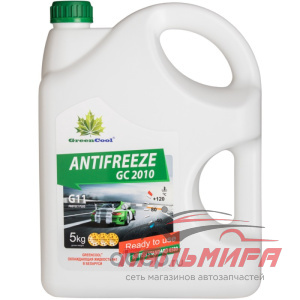 АНТИФРИЗ "GREENCOOL" GC2010 G11ЗЕЛЕНЫЙ (5 Л)