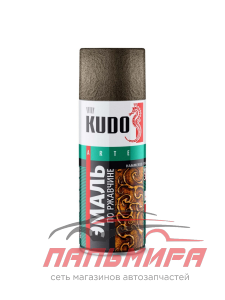 КРАСКА "КУДО" МОЛОТКОВАЯ СЕРЕБРИСТО-КОРИЧНЕВАЯ KU-3008