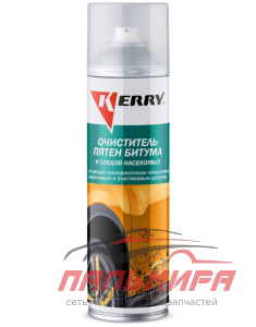 ОЧИСТИТЕЛЬ БИТУМНЫХ ПЯТЕН (300 МЛ.) "KERRY" KR-930