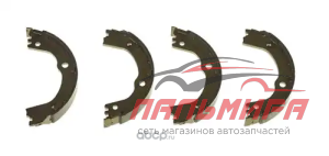 Колодки тормозные барабанные!/Hyundai Santa Fe II 2.4/2.0D/2.2D 10