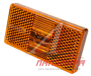 ФОНАРЬ ГАБАРИТНЫЙ ПАЗ ОРАНЖЕВЫЙ 12/24V AMP 50.3731.02
