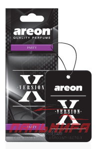 ОСВЕЖИТЕЛЬ "AREON" X-VERSION ПАТИ (КАРТОН)