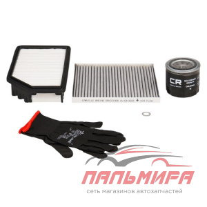 Компл. фильтров для а/м Hyundai Solaris (10-)/Kia Rio (11-) 1.4i/1.6i (масл+возд+салон)