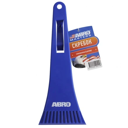 СКРЕБОК ДЛЯ ЛЬДА  "ABRO" МИНИ