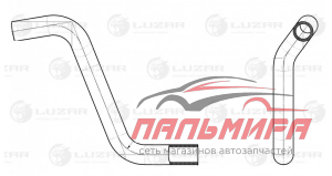 LPK0801 Патрубок охлаждения EPDM  2 шт.  Luzar LPK 0801 *luzar