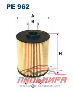 ФИЛЬТР ТОПЛИВНЫЙ FILTRON PE962