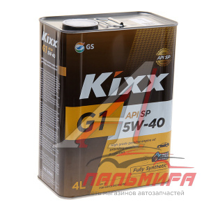 МАСЛО МОТОРНОЕ "KIXX G1" SP 5W/40 (4Л. СИН.) снято с производства